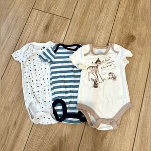 BABY BOY ONESIE SET OF 3